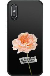 Flower Black - Xiaomi Redmi 9A