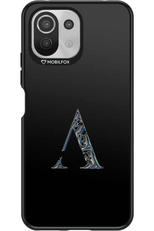 ⁠ ⁠Azteca A Chrome Logo - Xiaomi Mi 11 Lite (2021)