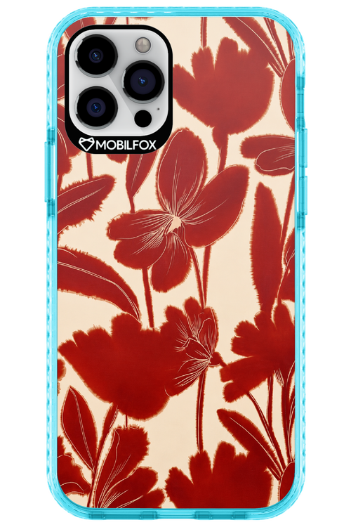 Burgundy Flowers 2.0 - Apple iPhone 12 Pro