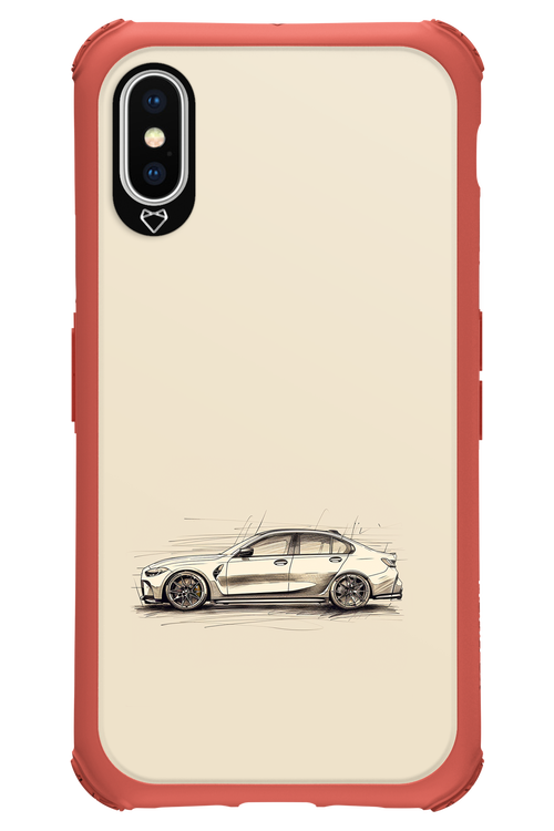 Sketch Car - Apple iPhone XS
