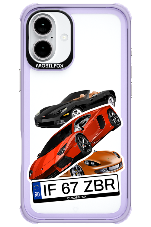 Car Sticker 2.0 - Apple iPhone 16 Plus