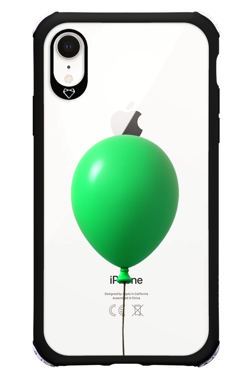 Green Balloon - Apple iPhone XR