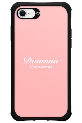 Doamna Porsche (pink) - Apple iPhone 8
