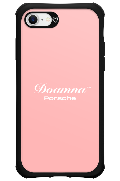 Doamna Porsche (pink) - Apple iPhone 8
