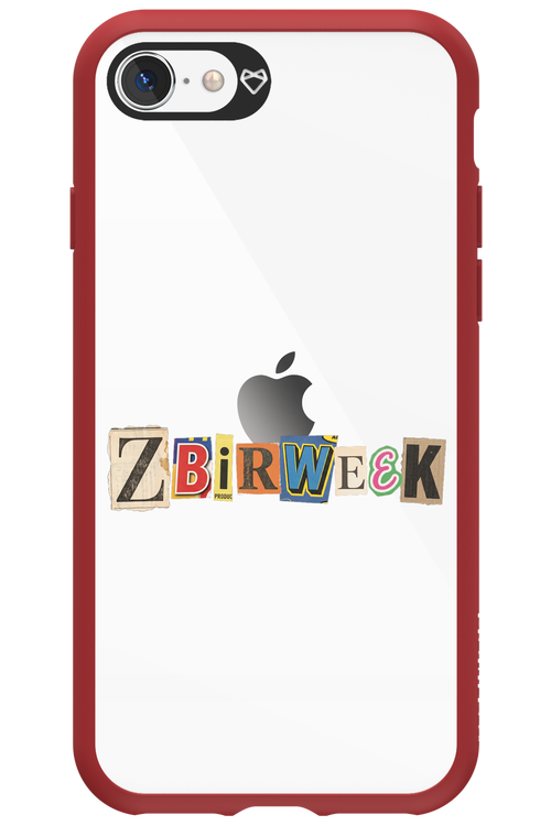 Zbirweek (transparent) 2.0 - Apple iPhone SE 2022
