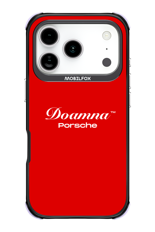 Doamna Porsche (red) - Apple iPhone 17 Pro