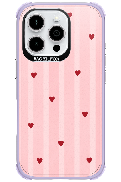 Red Little Hearts 2.0 - Apple iPhone 16 Pro