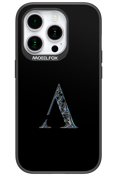 ⁠ ⁠Azteca A Chrome Logo - Apple iPhone 15 Pro