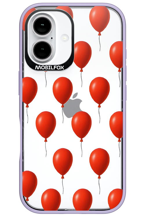 Red Balloons - Apple iPhone 16