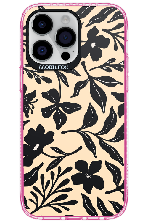 Black Flowers 2.0 - Apple iPhone 14 Pro Max