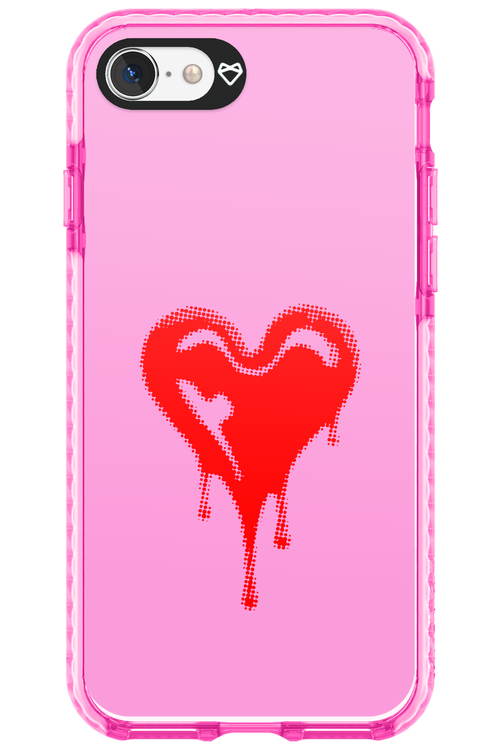 Heart Pink - Apple iPhone SE 2020