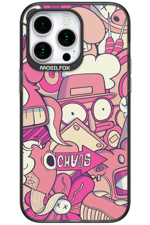 Coral Chaos - Apple iPhone 15 Pro Max