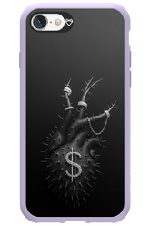 Black Heart - Apple iPhone SE 2020