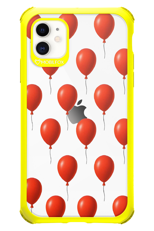 Red Balloons - Apple iPhone 11