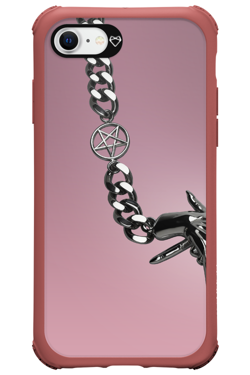 Chain stanga roz 2.0 - Apple iPhone SE 2022