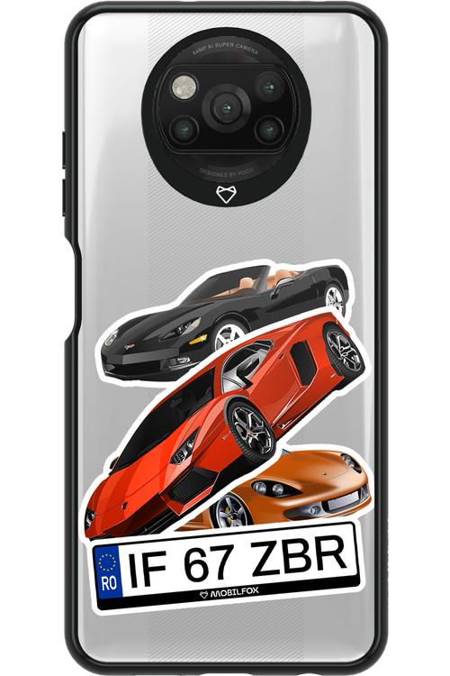 Car Sticker 2.0 - Xiaomi Poco X3 Pro