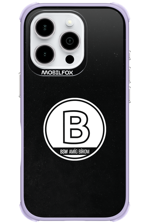 Amig bírom Black - Apple iPhone 16 Pro