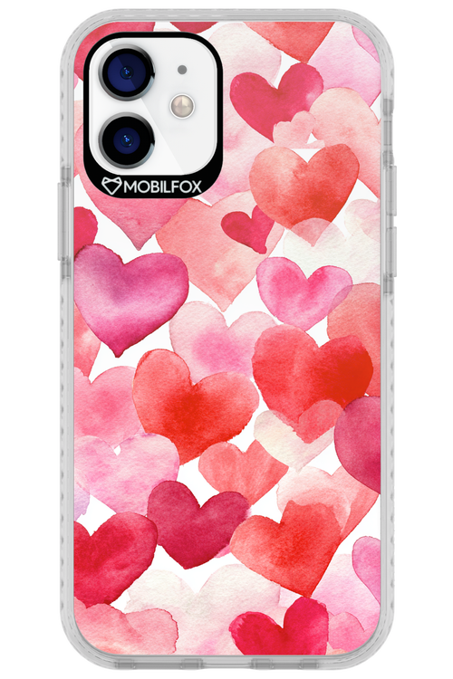 Water Painted Heart 2.0 - Apple iPhone 12