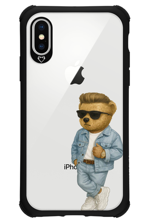 Gamibear (Transparent) - Apple iPhone X
