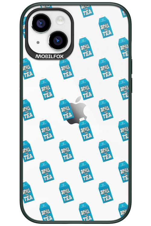 Blue Tea Party Chaos - Apple iPhone 15 Plus