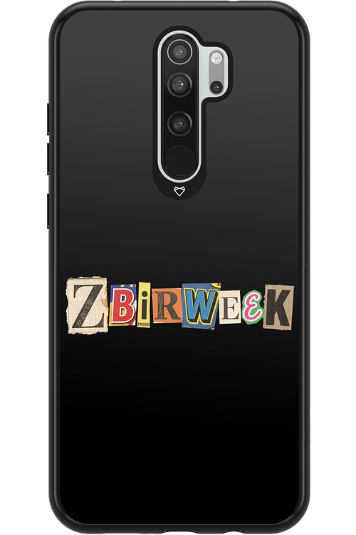 Zbirweek (black) 2.0 - Xiaomi Redmi Note 8 Pro