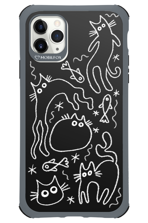 CHALK_CATS 2.0 - Apple iPhone 11 Pro Max