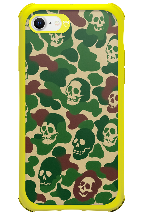 Camo Skull - Apple iPhone SE 2022