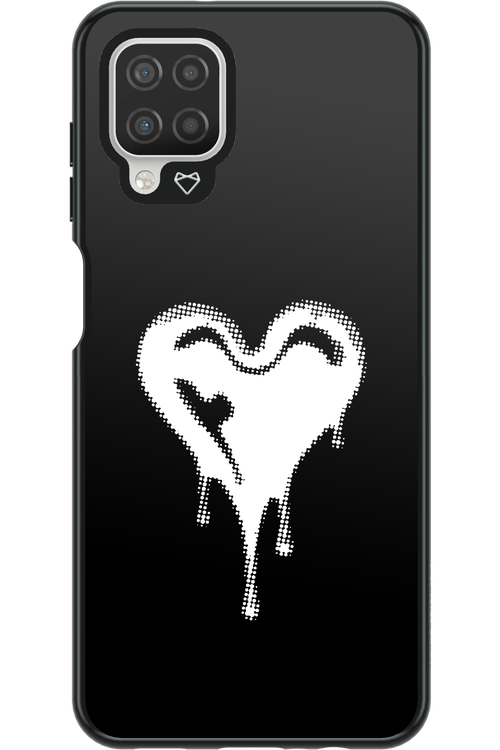 Heart Black - Samsung Galaxy A12