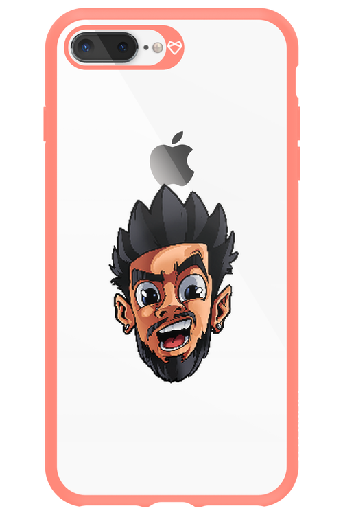 Bababa Head Only Transparent - Apple iPhone 8 Plus