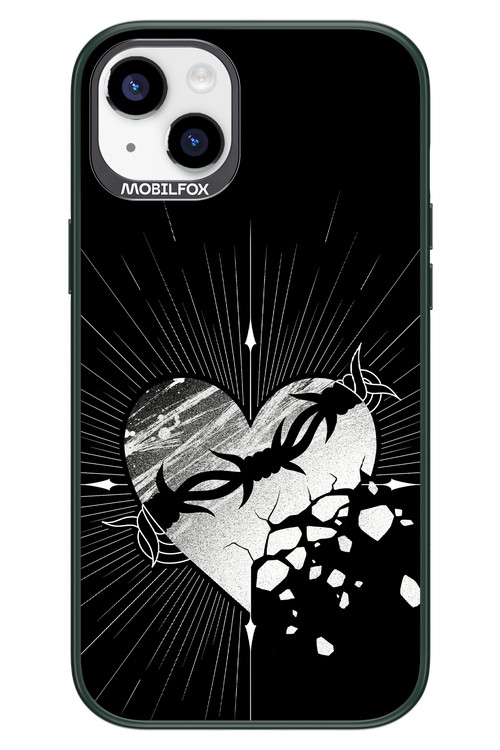 Fehér Szív - Apple iPhone 14 Plus