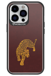 Burgundy Leopard - Apple iPhone 13 Pro