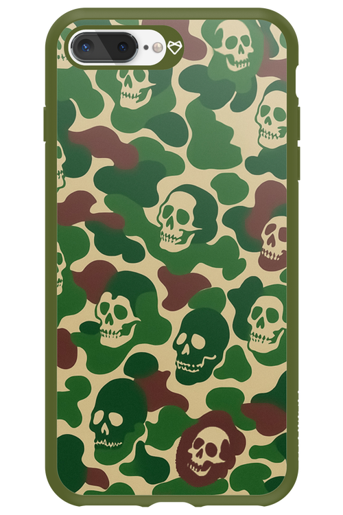 Camo Skull - Apple iPhone 7 Plus