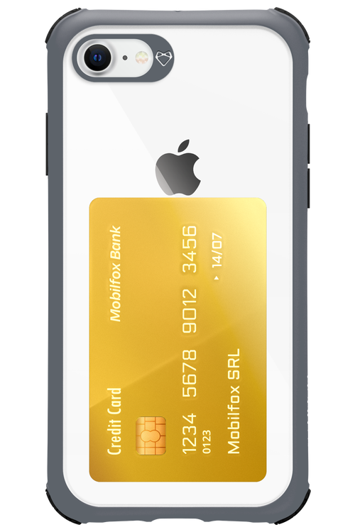 Gold Card - Apple iPhone 8
