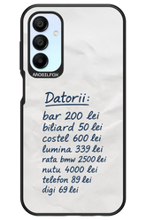 The List - Samsung Galaxy A15