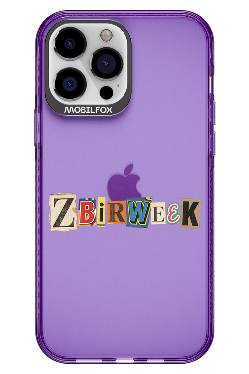 Zbirweek (transparent) 2.0 - Apple iPhone 13 Pro Max