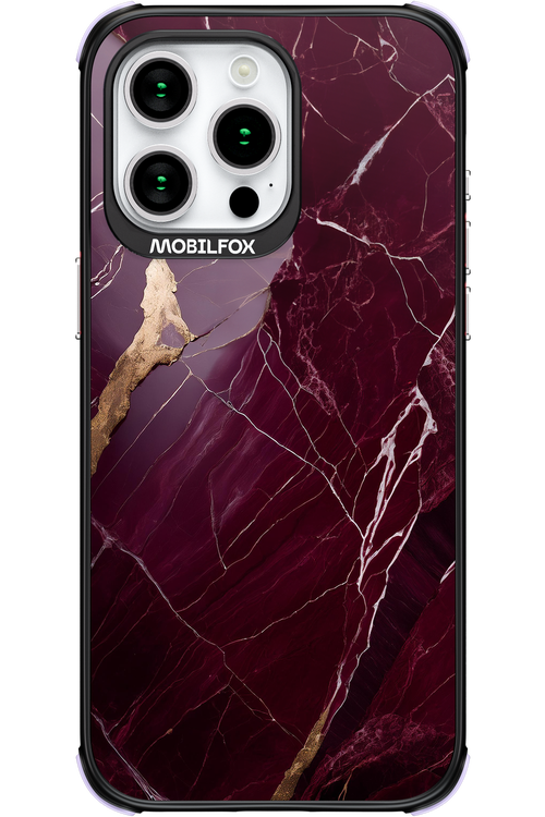Burgundy Marble 2.0 - Apple iPhone 15 Pro Max