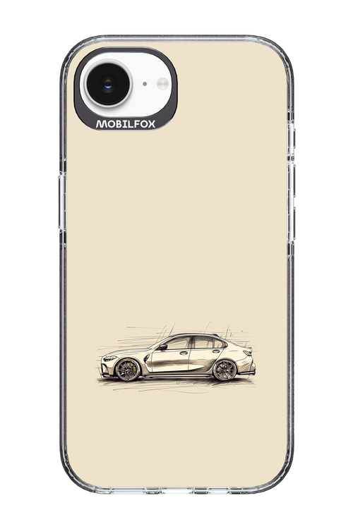 Sketch Car - Apple iPhone 16e