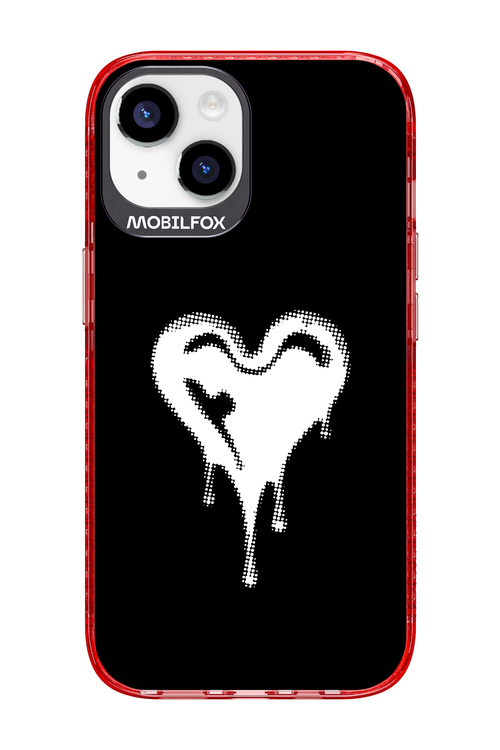 Heart Black - Apple iPhone 14