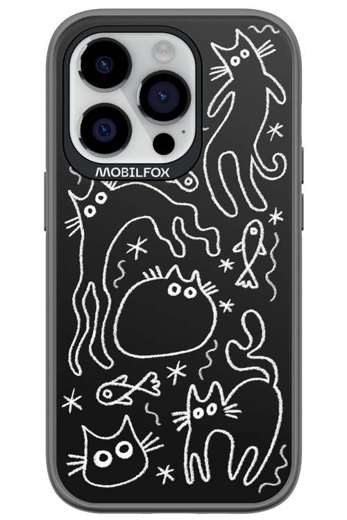 CHALK_CATS 2.0 - Apple iPhone 14 Pro