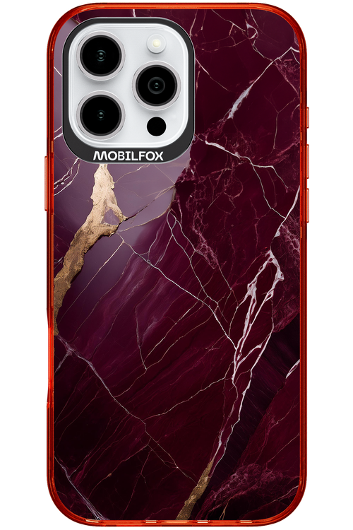 Burgundy Marble 2.0 - Apple iPhone 16 Pro Max