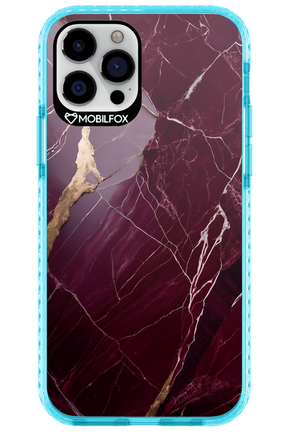 Burgundy Marble - Apple iPhone 12 Pro