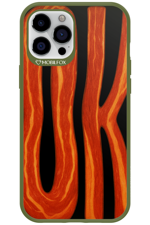 OK (Black-Red) - Apple iPhone 12 Pro Max