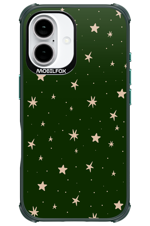 Forest Green Stars - Apple iPhone 16