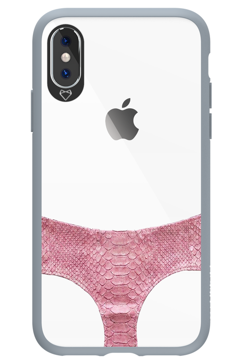 Snake Leather Panties Transparent 2.0 - Apple iPhone X