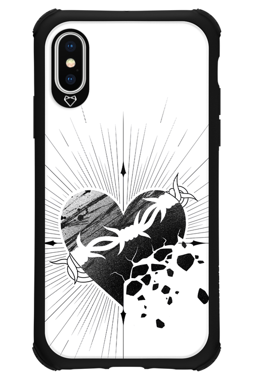 Fekete Szív 2.0 - Apple iPhone X