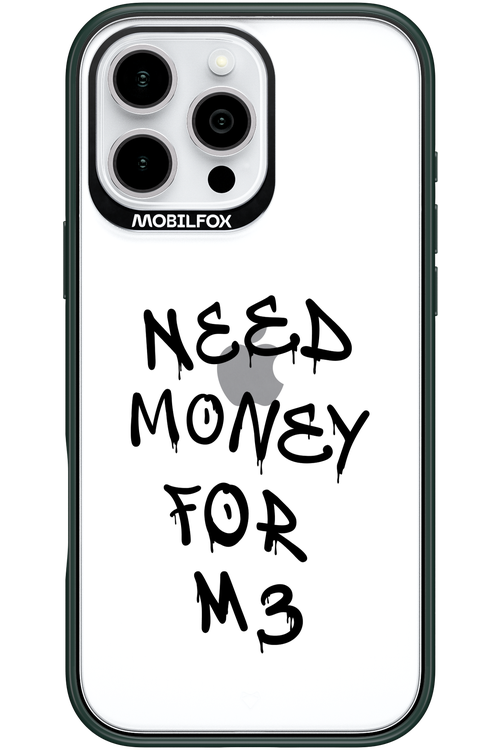 Need M3 Transparent Black - Apple iPhone 16 Pro Max