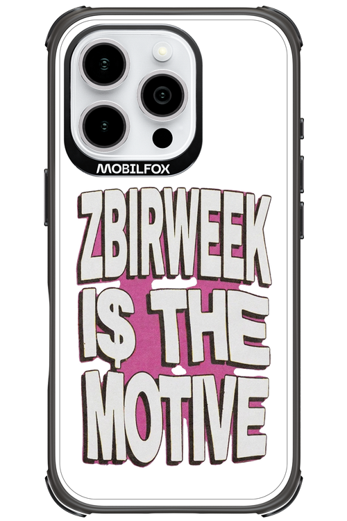 Motive (white) 2.0 - Apple iPhone 16 Pro