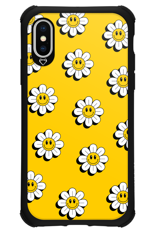 Smiley Flowers - Apple iPhone X