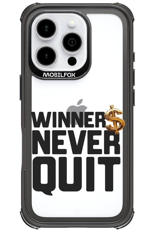 Winners Never Quit - Apple iPhone 16 Pro