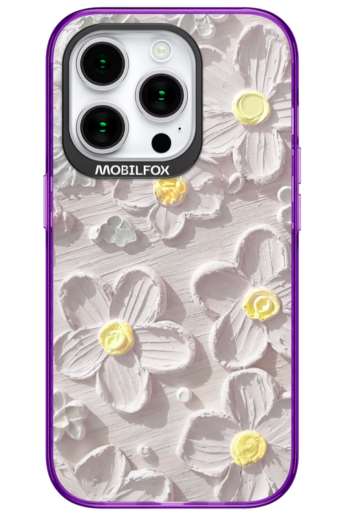 White Flowers 2.0 - Apple iPhone 15 Pro